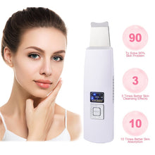 Load image into Gallery viewer, Ultrasonic Deep Face Cleaning Machine Skin Scrubber Remove Dirt Blackhead Reduce Wrinkles and spots Facial Whitening Lifting
